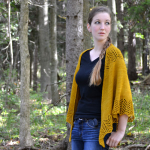 Burning Leaves Shawl