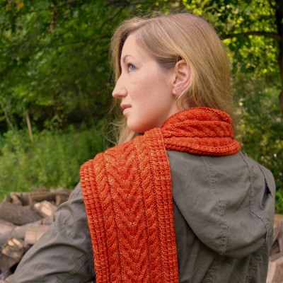 Cider Press Scarf and Cowl