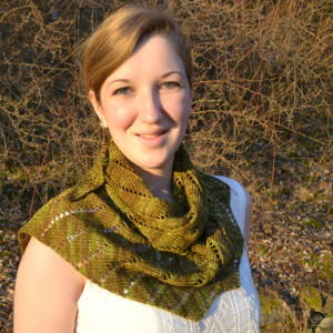 Garden Steps Asymmetrical Scarf