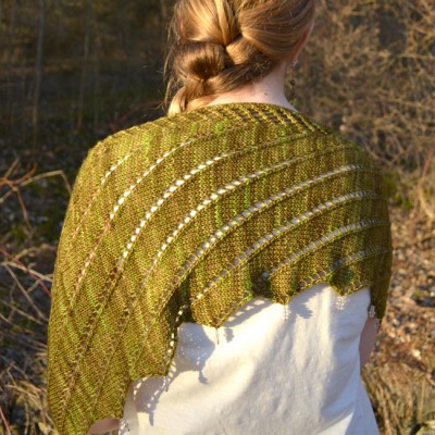 Garden Steps Asymmetrical Scarf