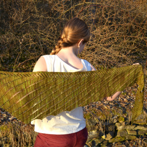 Garden Steps Asymmetrical Scarf
