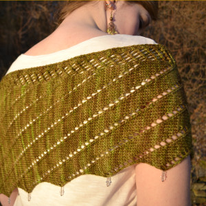 Garden Steps Asymmetrical Scarf