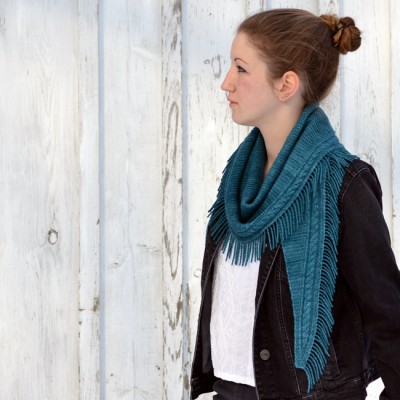 Rainfall Shawlette