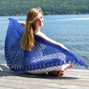 Shale Beach Shawl