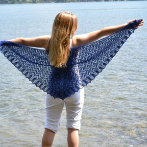 Shale Beach Shawl