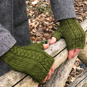 Lochmoor Mitts Hands on Fence Rail