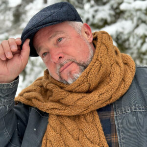 Cinnamon Swirl Scarf