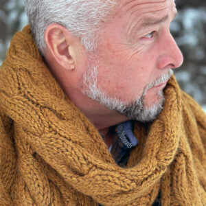 Cinnamon Swirl Scarf