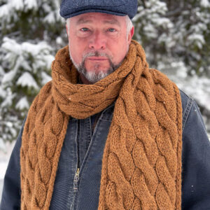 Cinnamon Swirl Scarf