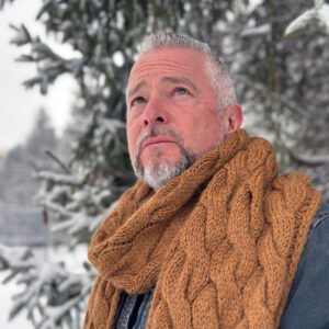 Cinnamon Swirl Scarf