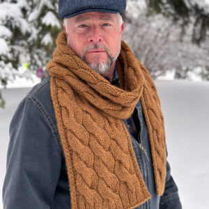 Cinnamon Swirl Scarf