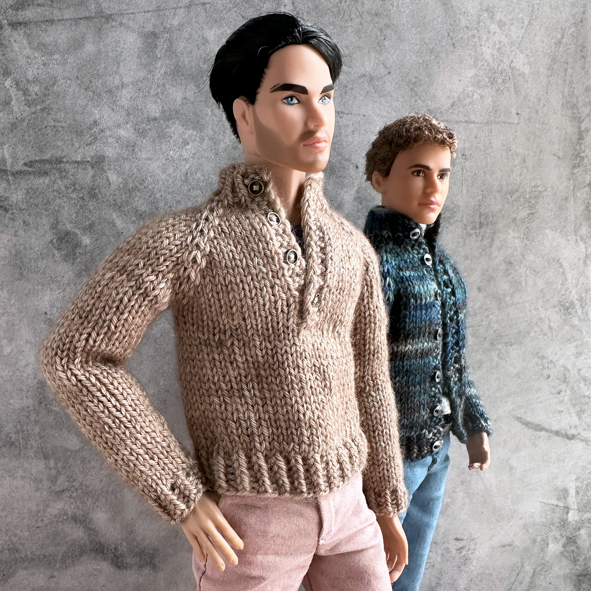 Base Camp Cardigan and Henley